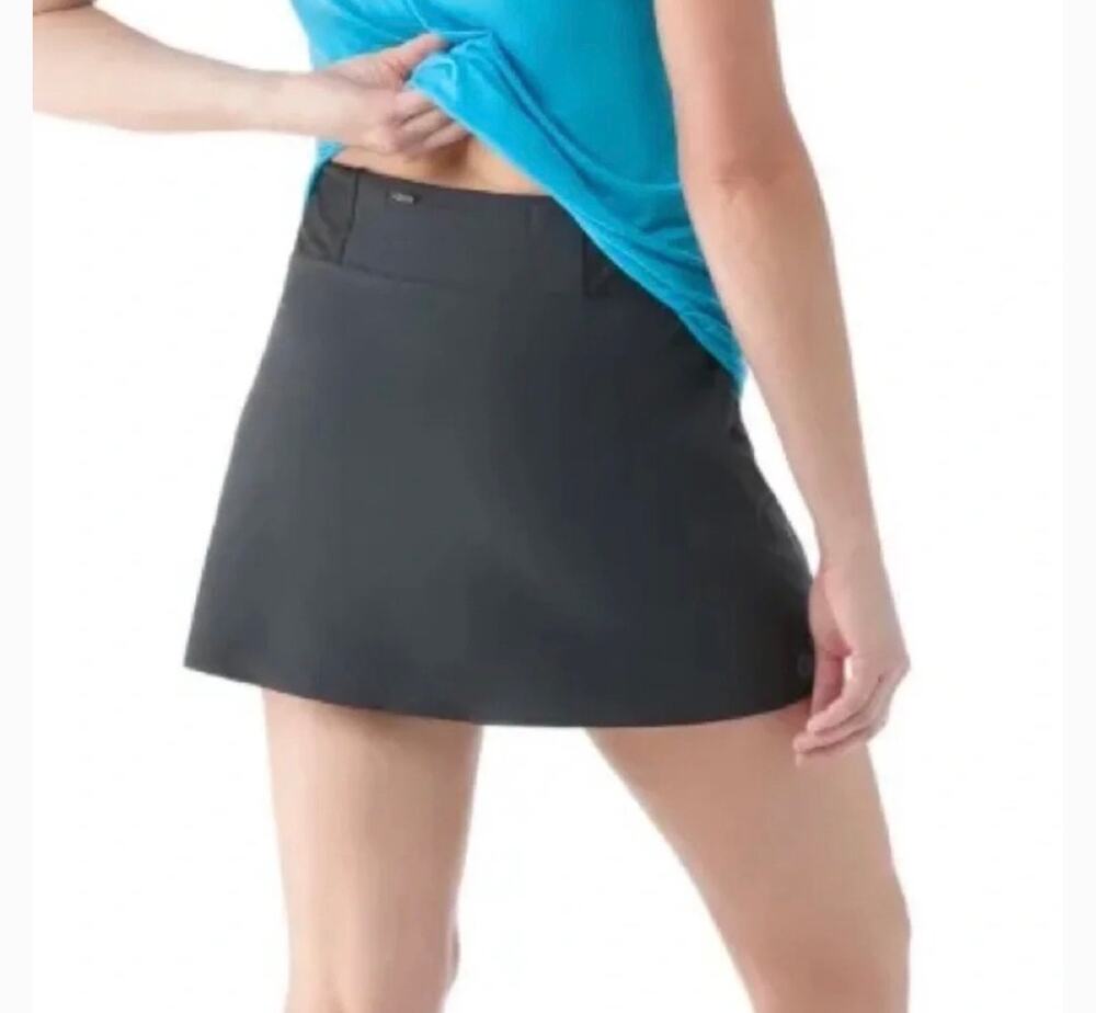 Smartwool Women's Active Lined Skirt Black Outdoor Hiking Women's XL
